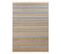 Tapis En Jute Beige Et Bleu Clair 160 X 230 Cm Talpur