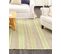 Tapis En Jute Beige Et Vert Clair 160 X 230 Cm Talpur