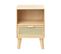 Table De Chevet Bois Clair Seney