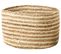 Lot De 3 Paniers En Jute Naturel Et Beige Kahu