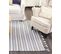 Tapis Gris Clair 140 X 200 Cm Bademli