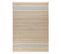 Tapis En Jute 160 X 230 Cm Beige Et Gris Mirza