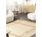 Tapis En Jute 140 X 200 Cm Beige Yelmez