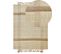 Tapis En Jute 140 X 200 Cm Beige Yelmez