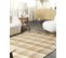 Tapis En Jute 140 X 200 Cm Beige Berissa