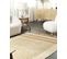 Tapis En Jute 140 X 200 Cm Beige Ortaoba