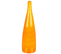 Terre Cuite Vase à Fleurs 50 Cm Orange Sabadell