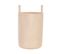 Lot De 2 Paniers En Coton Beige Saryk