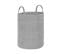 Lot De 2 Paniers En Coton Gris Saryk