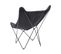 Velours Fauteuil Noir Nybro