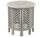 Table D'appoint En Bois De Manguier Gris Jagori