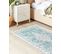 Tapis En Coton Vert Menthe 80 X 150 Cm Fulla