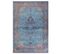 Tapis En Coton Bleu 160 X 230 Cm Kansu