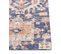 Tapis En Coton Bleu Et Rouge 80 X 300 Cm Kurin