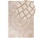 Tapis En Jute Beige Et Blanc 160 X 230 Cm Ariba