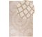 Tapis En Jute Beige Et Blanc 200 X 300 Cm Ariba