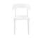 Chaise De Jardin Set De 8 Matière Synthétique Blanc Gubbio