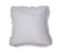 Lot De 2 Coussins En Fausse Fourrure Grise 45 X 45 Cm Lubha