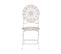 Lot De 2 Chaises De Jardin Blanc Cassé Scafa