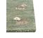 Tapis Gabbeh En Laine Avec Motif Animalier 80 X 150 Cm Vert Kizarli