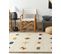 Tapis Gabbeh En Laine 160 X 230 Cm Beige Misinli