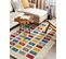 Tapis Gabbeh En Laine Multicolore 140 X 200 Cm Muratli