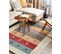 Tapis Gabbeh En Laine Multicolore 140 X 200 Cm Sarilar