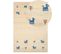 Tapis Gabbeh En Laine Beige 140 X 200 Cm Yali