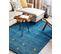 Tapis Gabbeh En Laine 140 X 200 Cm Bleu Calti