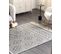 Tapis En Laine Noir Et Blanc 160 X 230 Cm Savuca