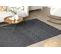 Tapis En Laine 160 X 230 Cm Noir Alucra