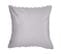 Lot De 2 Coussins Gris Clair Purslane 43 X 43 Cm