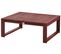 Table De Jardin 90 X 75 Cm Rouge Foncé Timor