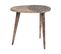 Lot De 2 Tables D'appoint En Bois De Manguier Sombre Khetua