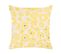 Lot De 2 Coussins Velours Jaune Triteleia 45 X 45 Cm