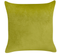 Lot De 2 Coussins Velours Vert Clair Yuzuri 45 X 45 Cm