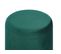 Pouf En Velours Vert Brigitte