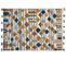 Tapis Kilim En Laine Multicolore 160 X 230 Cm Kasakh