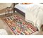 Tapis Kilim En Laine Multicolore 80 X 150 Cm Vanashen