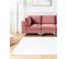 Tapis En Fausse Fourrure De Lapin Blanc 160 X 230 Cm Mirpur