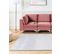 Tapis En Fausse Fourrure De Lapin Gris 160 X 230 Cm Mirpur