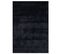 Tapis En Fausse Fourrure De Lapin Noir 160 X 230 Cm Mirpur