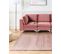 Tapis En Fausse Fourrure De Lapin Rose 160 X 230 Cm Mirpur