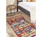 Tapis Kilim En Laine Multicolore 80 X 150 Cm Norakert