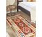 Tapis Kilim En Laine Multicolore 80 X 150 Cm Oshakan