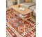 Tapis Kilim En Laine Multicolore 160 X 230 Cm Oshakan