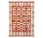 Tapis Kilim En Laine Multicolore 160 X 230 Cm Voskevaz