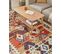 Tapis Kilim En Laine Multicolore 160 X 230 Cm Vosketap