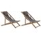 Chaise Longue Bois Bois Clair Avellino