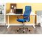 Chaise De Bureau Bleu Design